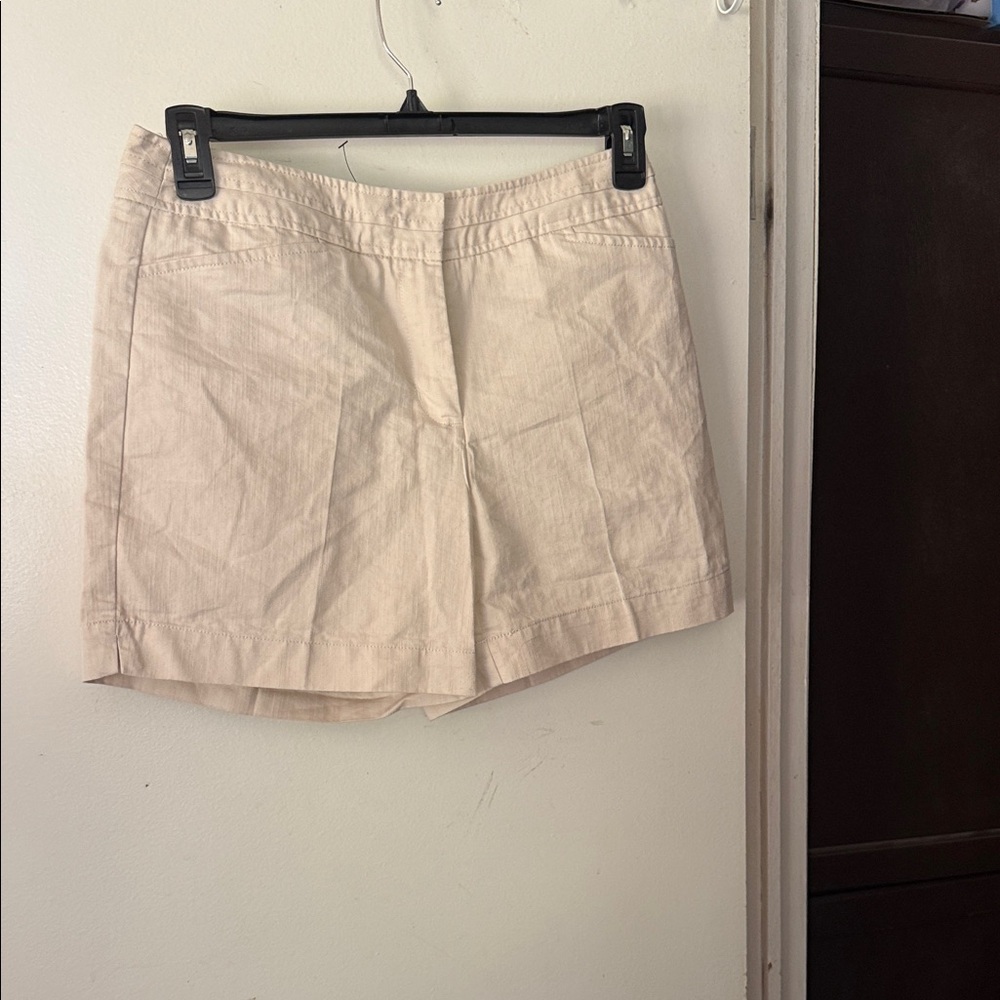 Cato Women's Cream Shorts